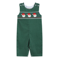 Boys' Santa Smocked Overalls