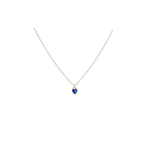 16" 18K Gold Plated Birthstone Necklace